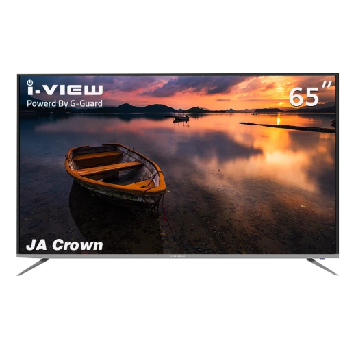 تلفزيون آي فيو 65 بوصة LED ذكي 4K UHD يعمل بنظام أندرويد، زاوية رؤية واسعة، أسود تلفزيون آي فيو 65 بوصة LED ذكي 4K UHD يعمل بنظام أندرويد، زاوية رؤية واسعة، أسود